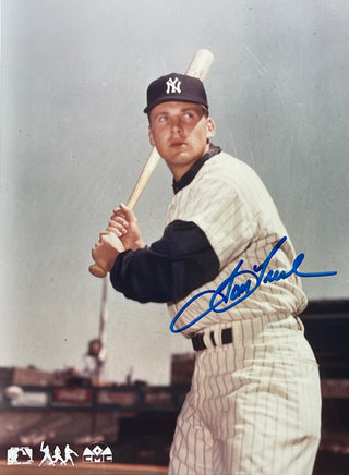 Tom Tresh Autographed 8x10 Baseball Photo