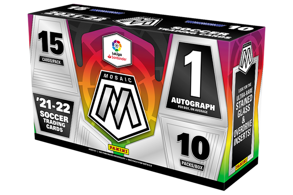 2021-22 Panini Mosaic LaLiga Soccer Hobby Box