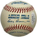 Jim Palmer Autographed Official Baseball (JSA)