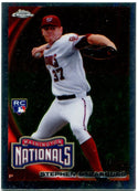 Stephen Strasburg 2010 Topps Chrome Rookie Card