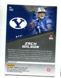 Zach Wilson 2021 Panini Chronicles XR Draft Picks Silver #182 RC