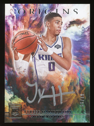 Tyrese Haliburton Autographed 2020-21 Panini Origins Rookie Card