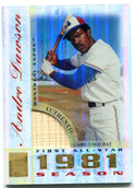 Andre Dawson Topps 2003 First All Star Season Bat Card