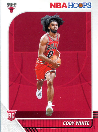 Coby White 2019-20 Panini NBA Hoops Card