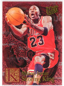 Michael Jordan 1996-97 Fleer Ultra Scoring Kings Card #4