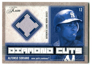 Alfonso Soriano Fleer Jersey Card 2003 #DC-AS