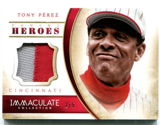 Tony Perez Panini Immaculate Heroes 2/5 2014