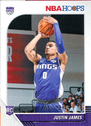 Justin James 2019-20 Panini NBA Hoops Card