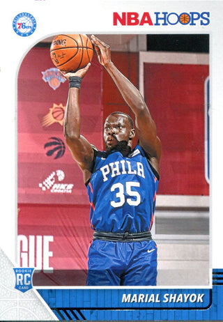 Marial Shayok 2019-20 Panini NBA Hoops Card