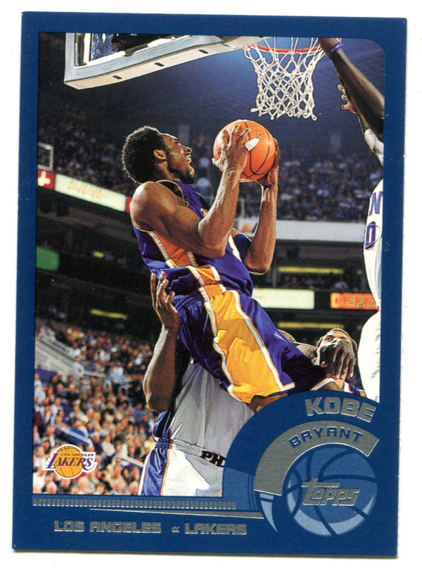 Kobe Bryant 2002 Topps #25 Card