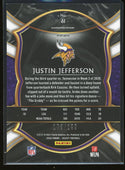 Justin Jefferson 2021 Panini Select Concourse Prizm Rookie Card