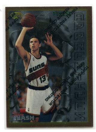 Steve Nash 1996 Topps Finest Apprentices #75 Card