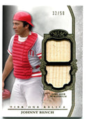 Johnny Bench Tier One Relic Bat Card Topps 2013 32/50 #TODR-JB