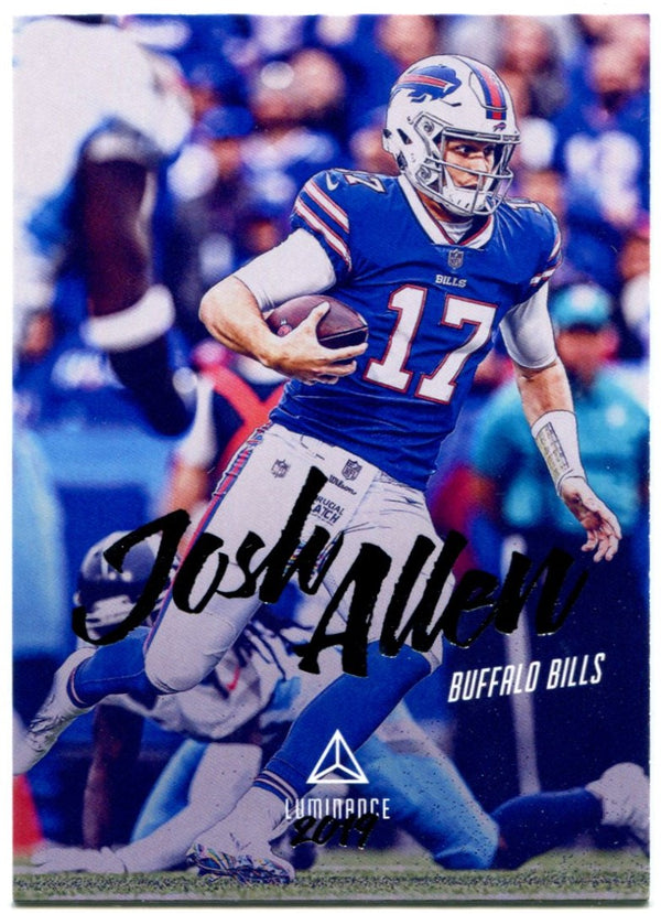 Josh Allen 2019 Panini Luminance Card 2019