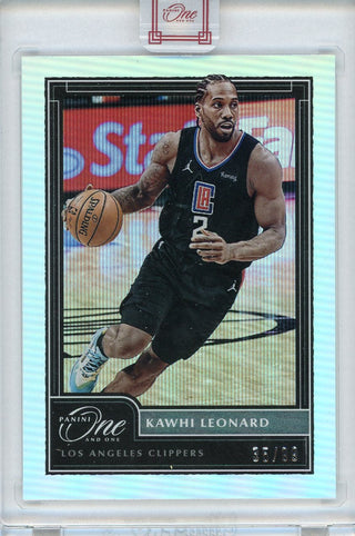 Kawhi Leonard 2020-21 Panini One and One Card #1