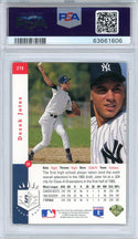 Derek Jeter 1993 Upper Deck SP Foil Rookie Card #279 (PSA)