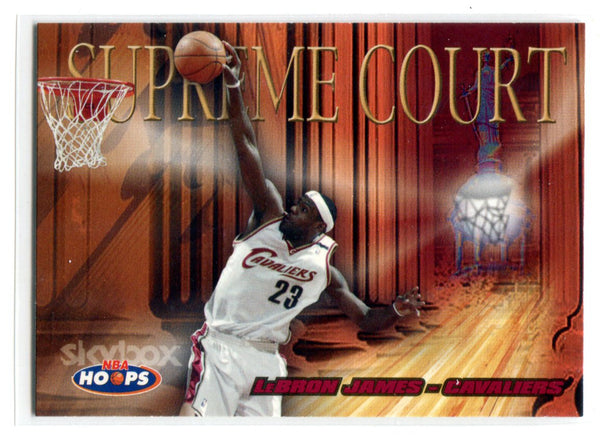 Lebron James 2004-05 Fleer Supreme Court #2 Card