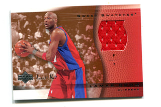 Lamar Odom 2003 Upper Deck Sweet Shot #LOSS Jersey Card