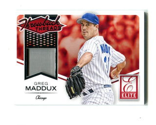 Greg Maddux 2015 Panini Throwback Threads Jersey Card #10