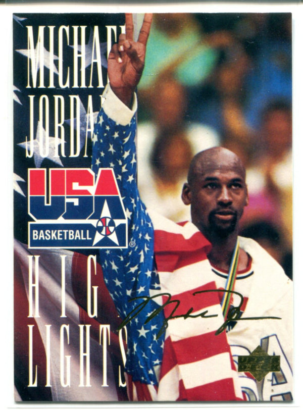 Michael Jordan 1994-95 Upper Deck USA Basketball Card #JH5