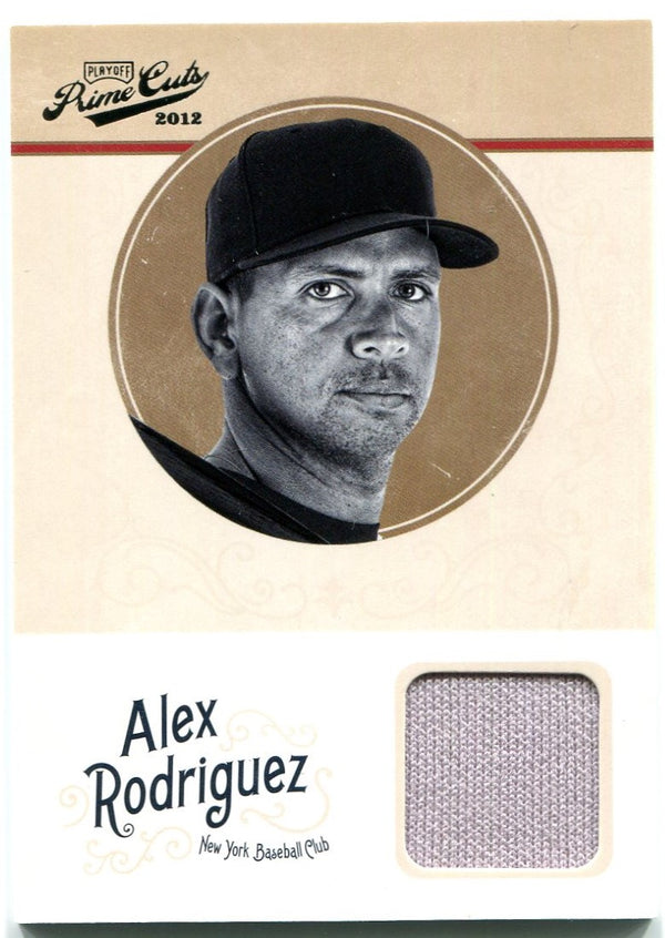 Alex Rodriguez Donruss Playoff Prime Cuts Jersey Card 66/99