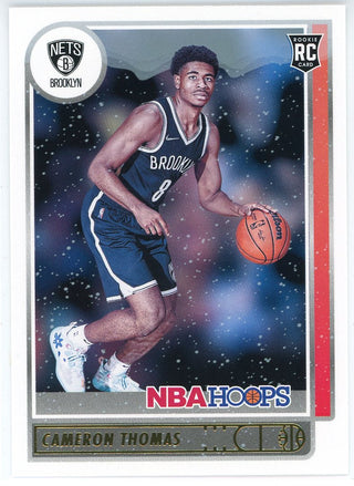 Cameron Thomas 2021-22 Panini Hoops Snow Globe Rookie Card #231