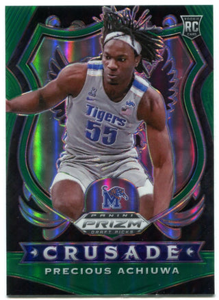 Precious Achiuwa 2020 Panini Prizm Draft Picks Green 2020