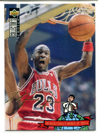 Michael Jordan 1994-95 Upper Deck Card #402