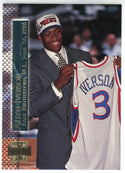 Allen Iverson 1993 Topps Stadium Club Rookie Card #SM15