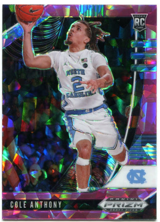 Cole Anthony Panini Prizm Draft Picks Pink 2020