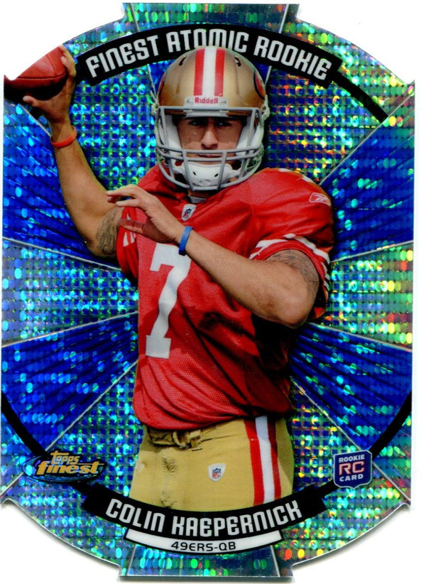 Colin Kaepernick 2011 Topps Finest Rookie Card