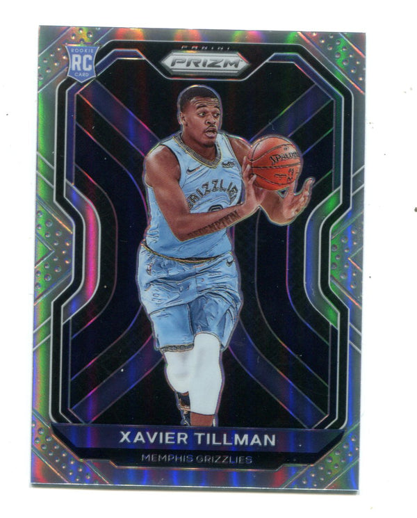 Xavier Tillman 2021 Panini Prizm Silver #299 RC