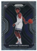 Anthony Edwards 2020-21 Panini Prizm Rookie Card #258