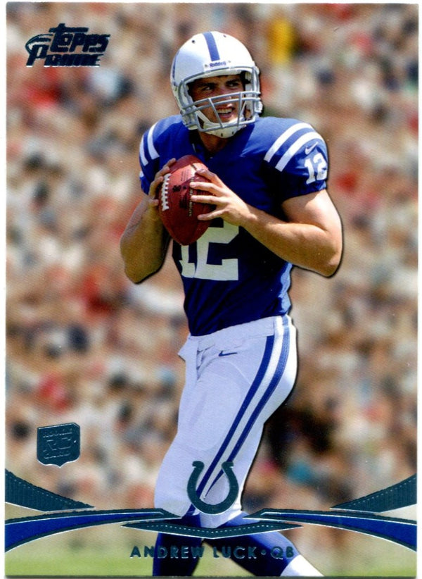 Andrew Luck 2012 Topps Rookie Card