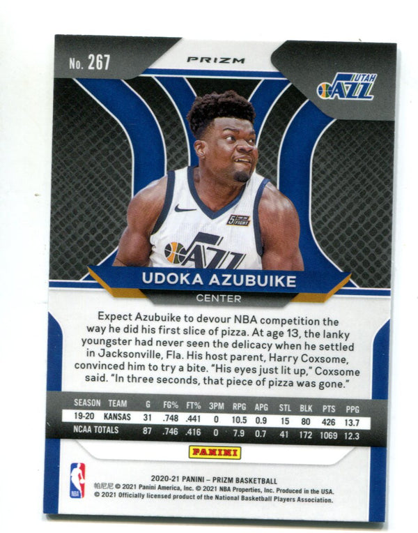 Udoka Azubuike 2020-21 Prizm Silver RC #267