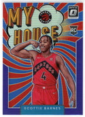 Scottie Barnes 2021-22 Panini Donruss Optic My House Prizm Rookie Card #19