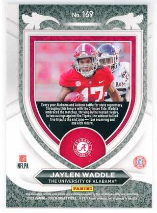 Jaylen Waddle 2021 Panini Prizm Draft Picks Rookie Card #169