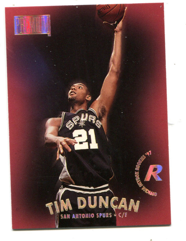 Tim Duncan 1997 Skybox Premium #112 Card