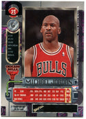 Michael Jordan 1997 Fleer Metal Universe Card #23