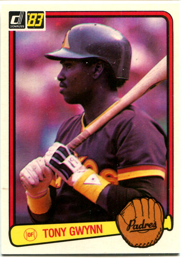 Tony Gwynn 1983 Donruss Unsigned Card