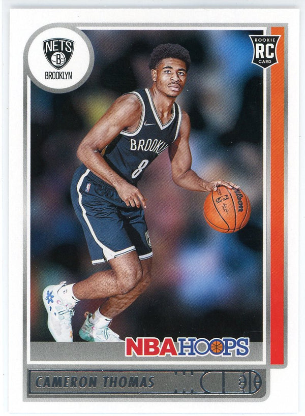 Cameron Thomas 2021-22 Panini Hoops Rookie Card #231