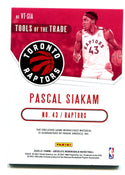 Pascal Siakam 2020-21 Panini Absolute Tools Of The Trade #VTSIA Jersey Card