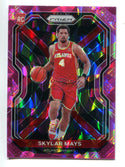 Skylar Mays 2020-21 Panini Prizm Pink Cracked Ice #255 RC