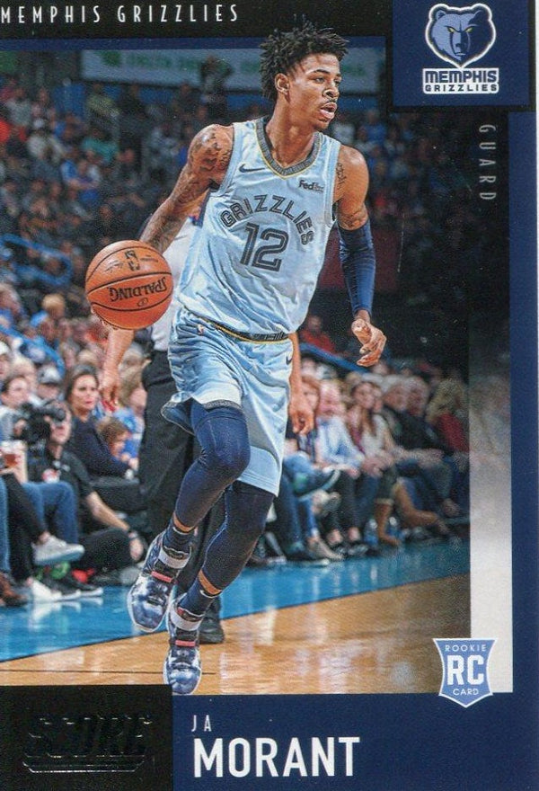 Ja Morant 2020 Panini Score Rookie Card