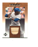 Manny Mota UD Heroes of Baseball 2001 Game Used Bat Card #B-MM