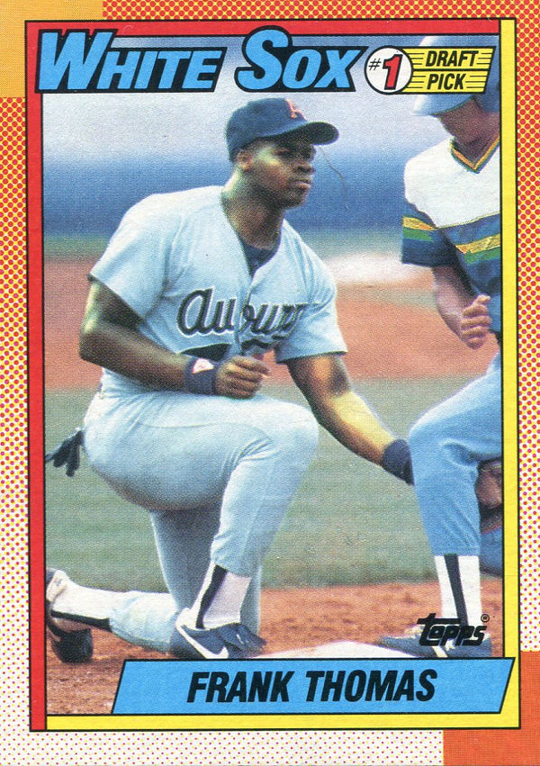 Frank Thomas 1990 Topps Draft Pick Rookie Card