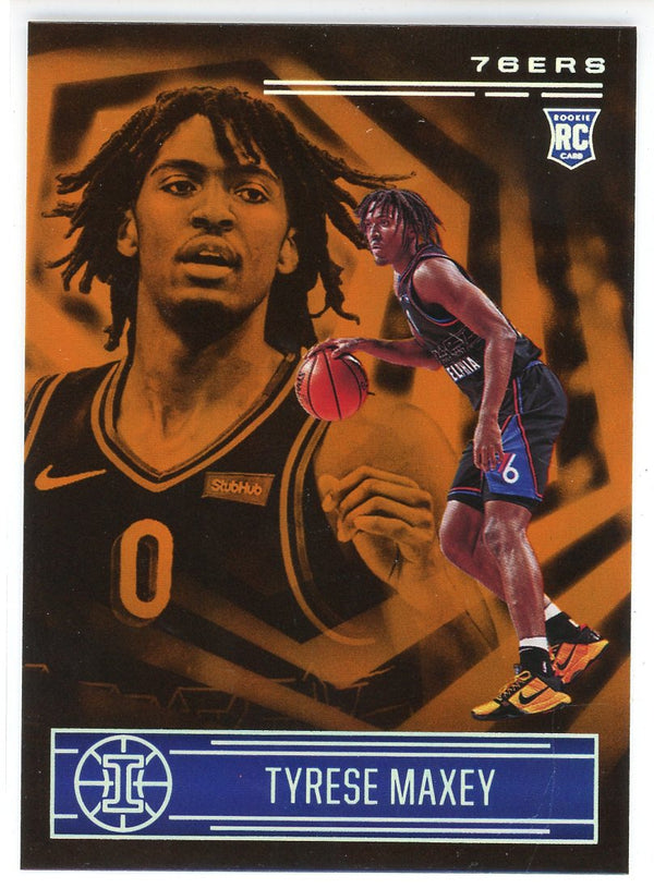 Tyrese Maxey 2020-21 Panini Illusions Rookie Card #162