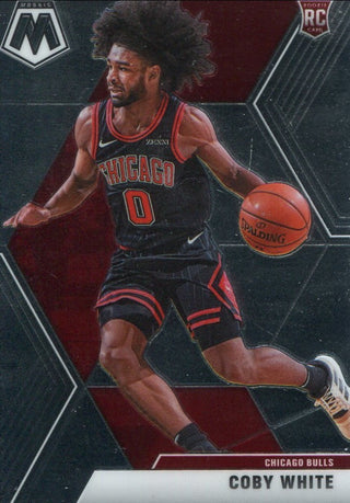 Coby White 2020 Panini Mosaic Rookie Card