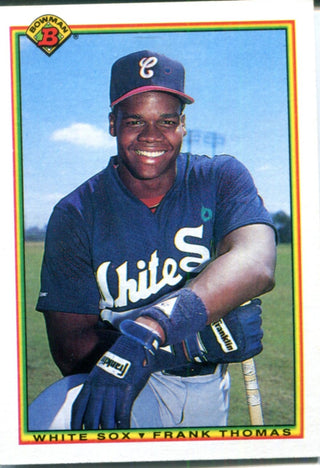 Frank Thomas 1990 Bowman Card