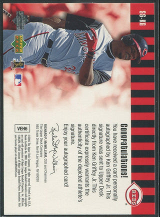 2006 Upper Deck Signature Sensations Ken Griffey Jr. Autographed Card